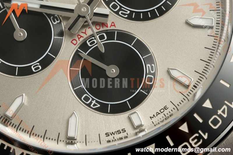 Rolex - Daytona 126519LN 40mm CER 904L SS/RU Grey/Blk/Stk ARF DD4131 | 롤렉스 - 데이토나 126519LN 40mm CER 904L SS/RU 그레이/블랙/스틸 ARF DD4131