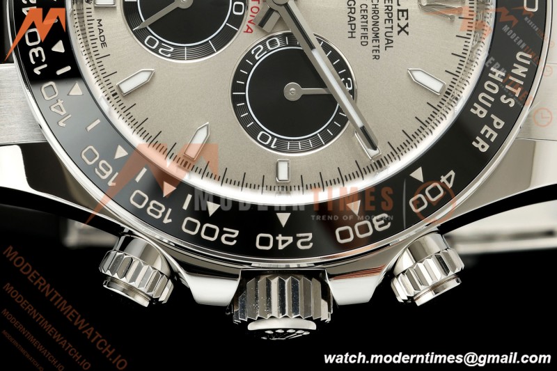 Rolex - Daytona 126519LN 40mm CER 904L SS/RU Grey/Blk/Stk ARF DD4131 | 롤렉스 - 데이토나 126519LN 40mm CER 904L SS/RU 그레이/블랙/스틸 ARF DD4131
