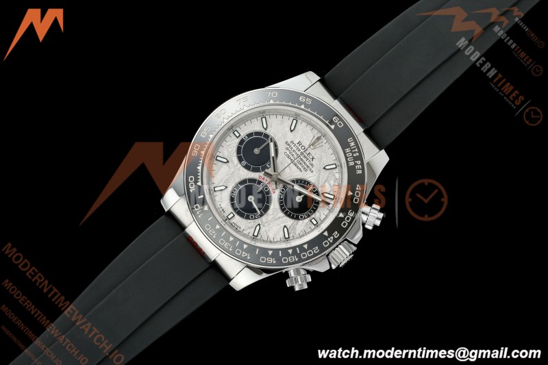 Rolex - Daytona 126519LN 40mm Gain Weight CER/WG/RU Grey/Blk/Stk Meteorite Dial 3CF DD4131