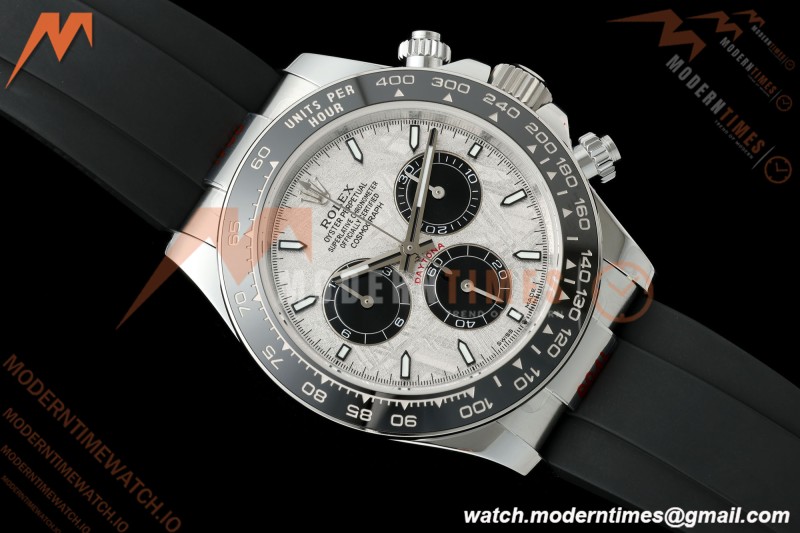 Rolex - Daytona 126519LN 40mm Gain Weight CER/WG/RU Grey/Blk/Stk Meteorite Dial 3CF DD4131