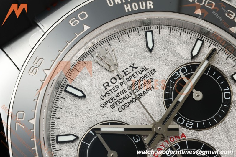 Rolex - Daytona 126519LN 40mm Gain Weight CER/WG/RU Grey/Blk/Stk Meteorite Dial 3CF DD4131