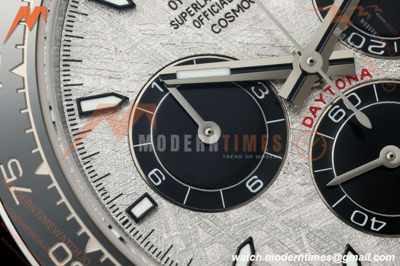 Rolex - Daytona 126519LN 40mm Gain Weight CER/WG/RU Grey/Blk/Stk Meteorite Dial 3CF DD4131