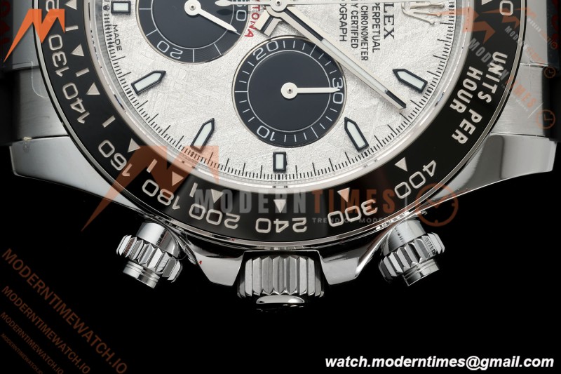 Rolex - Daytona 126519LN 40mm Gain Weight CER/WG/RU Grey/Blk/Stk Meteorite Dial 3CF DD4131