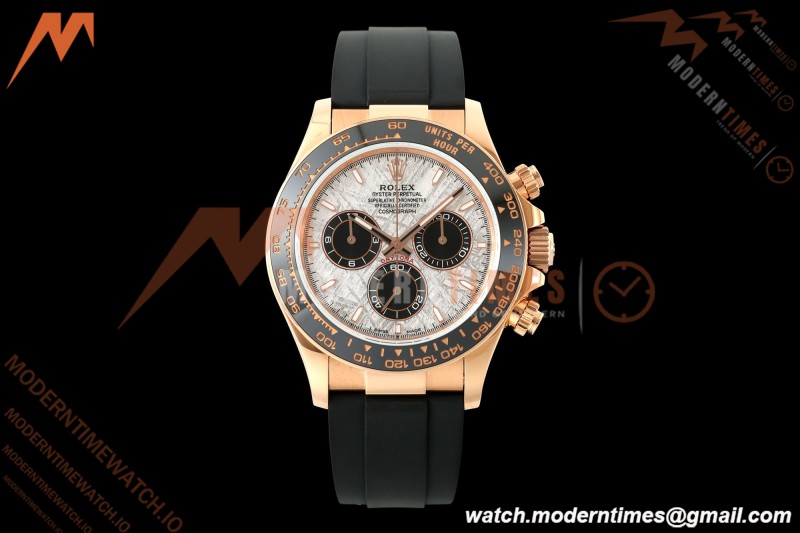 Rolex - Daytona 126515LN 40mm Gain Weight CER/RG/RU Grey/Blk/Stk Meteorite Dial 3CF DD4131 | 롤렉스 - 데이토나 126515LN 40mm 게인 웨이트 CER/RG/RU 그레이/블랙/스틸 운석 다이얼 3CF DD4131