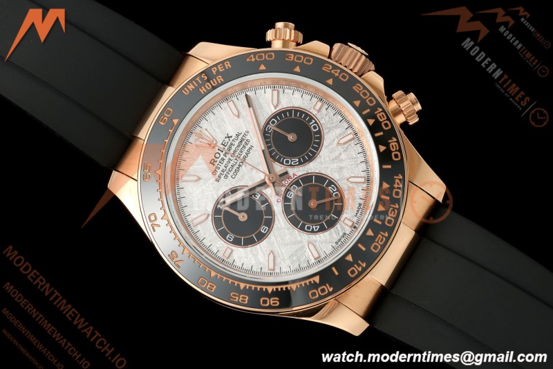Rolex - Daytona 126515LN 40mm Gain Weight CER/RG/RU Grey/Blk/Stk Meteorite Dial 3CF DD4131 | 롤렉스 - 데이토나 126515LN 40mm 게인 웨이트 CER/RG/RU 그레이/블랙/스틸 운석 다이얼 3CF DD4131