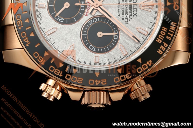 Rolex - Daytona 126515LN 40mm Gain Weight CER/RG/RU Grey/Blk/Stk Meteorite Dial 3CF DD4131 | 롤렉스 - 데이토나 126515LN 40mm 게인 웨이트 CER/RG/RU 그레이/블랙/스틸 운석 다이얼 3CF DD4131
