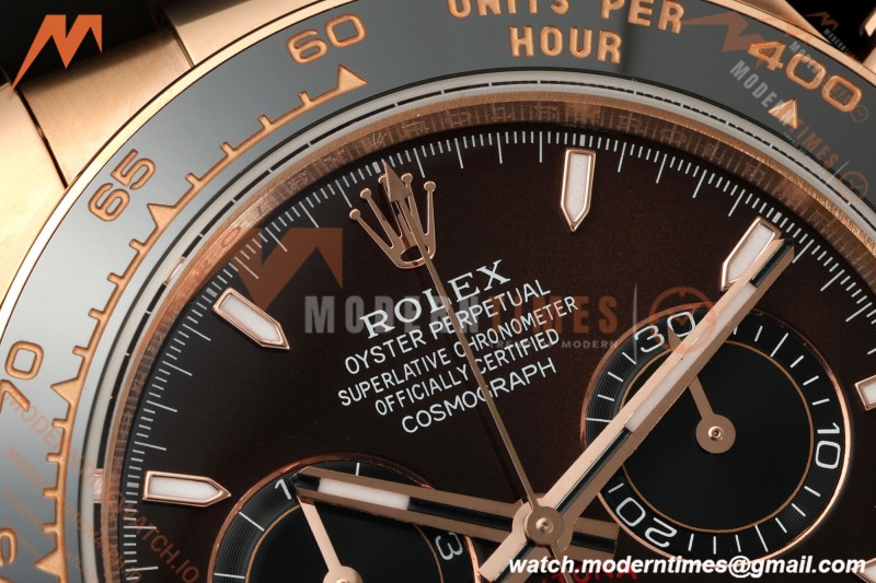 Rolex - Daytona 126515LN 40mm Gain Weight CER/RG/RU Choco/Blk/Stk 3CF DD4131 | 롤롤렉스 - 데이토나 126515LN 40mm 게인 웨이트 CER/RG/RU 초코/블랙/스틸 3CF DD4131