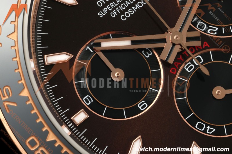 Rolex - Daytona 126515LN 40mm Gain Weight CER/RG/RU Choco/Blk/Stk 3CF DD4131 | 롤롤렉스 - 데이토나 126515LN 40mm 게인 웨이트 CER/RG/RU 초코/블랙/스틸 3CF DD4131