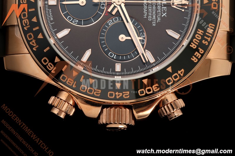 Rolex - Daytona 126515LN 40mm Gain Weight CER/RG/RU Choco/Blk/Stk 3CF DD4131 | 롤롤렉스 - 데이토나 126515LN 40mm 게인 웨이트 CER/RG/RU 초코/블랙/스틸 3CF DD4131