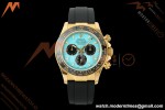 Rolex - Daytona 126518LN 40mm Gain Weight CER/YG/RU Blu/Blk Turquoise Dial 3CF DD4131