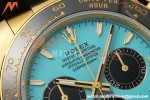 Rolex - Daytona 126518LN 40mm Gain Weight CER/YG/RU Blu/Blk Turquoise Dial 3CF DD4131