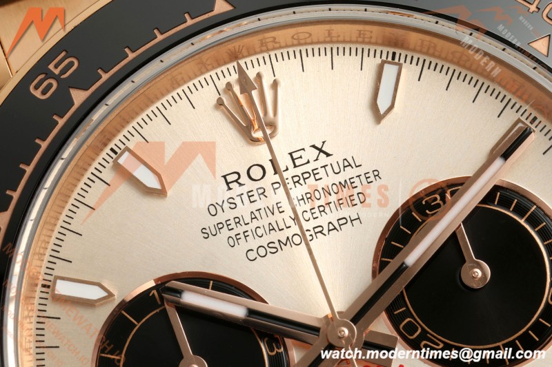 Rolex - Daytona 126515LN 40mm Gain Weight 904L Ceramic RG/RU Champ/Blk THBF SH4131 | 롤렉스 - 데이토나 126515LN 40mm 게인 웨이트 904L 세라믹 RG/RU 챔프/블랙 THBF SH4131
