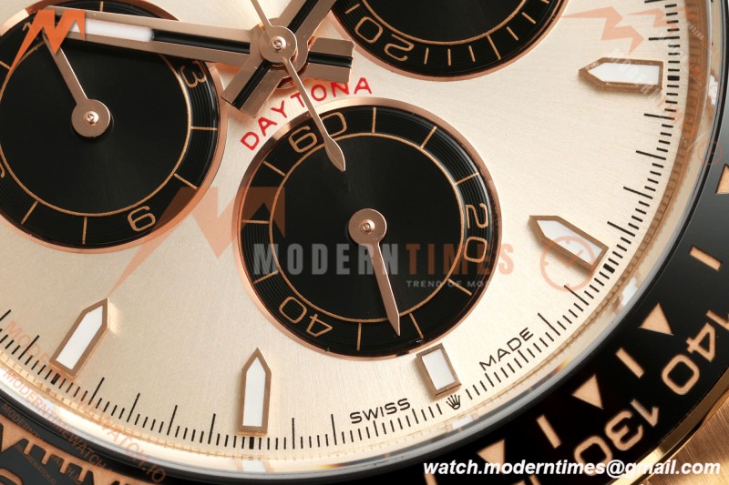 Rolex - Daytona 126515LN 40mm Gain Weight 904L Ceramic RG/RU Champ/Blk THBF SH4131 | 롤렉스 - 데이토나 126515LN 40mm 게인 웨이트 904L 세라믹 RG/RU 챔프/블랙 THBF SH4131