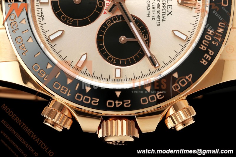 Rolex - Daytona 126515LN 40mm Gain Weight 904L Ceramic RG/RU Champ/Blk THBF SH4131 | 롤렉스 - 데이토나 126515LN 40mm 게인 웨이트 904L 세라믹 RG/RU 챔프/블랙 THBF SH4131