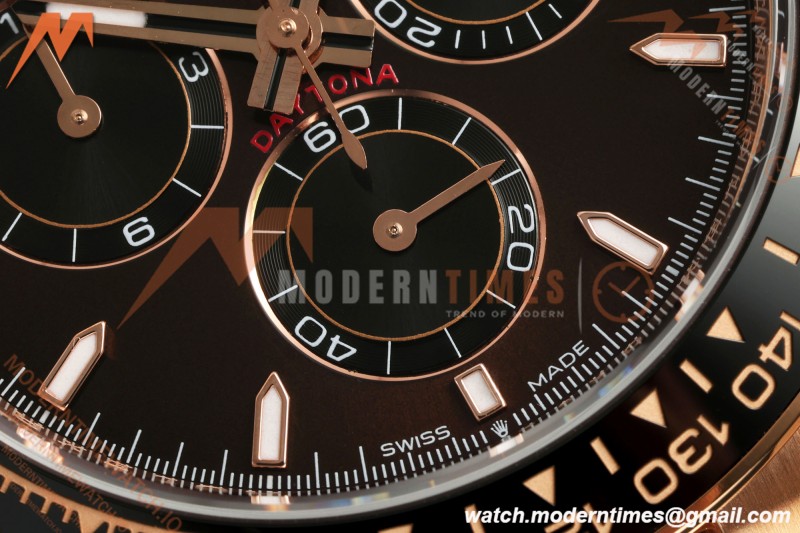 Rolex - Daytona 126515LN 40mm Gain Weight 904L Ceramic RG/RU Choco/Blk THBF SH4131 | 롤렉스 - 데이토나 126515LN 40mm 게인 웨이트 904L 세라믹 RG/RU 초코/블랙 THBF SH4131