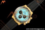 Rolex - Daytona 126518LN 40mm Gain Weight 904L Ceramic YG/RU Blu/Blk Turquoise Dial THBF SH4131 | 롤렉스 - 데이토나 126518LN 40mm 게인 웨이트 904L 세라믹 YG/RU 블루/블랙 터키석 다이얼 THBF SH4131