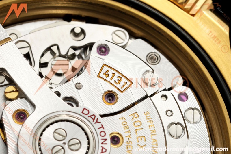 Rolex - Daytona 126518LN 40mm Gain Weight 904L Ceramic YG/RU Gold/Black THBF SH4131