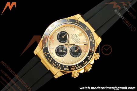 Rolex - Daytona 126518LN 40mm Gain Weight 904L Ceramic YG/RU Gold/Black THBF SH4131