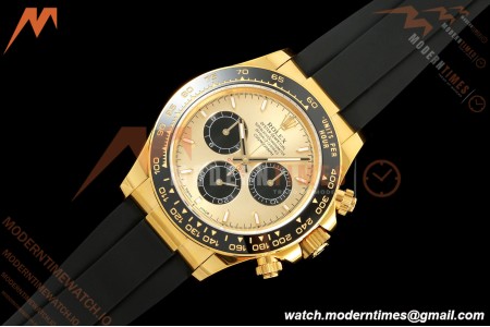 Rolex - Daytona 126518LN 40mm Gain Weight 904L Ceramic YG/RU Gold/Black THBF SH4131