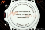 Rolex - Daytona 40mm DiW Ferrari Edition RT White Carbon Fiber FC/NY Red/Blk/Yelw White Dial DIWF DD4801