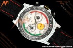 Rolex - Daytona 40mm DiW Ferrari Edition White Carbon Fiber FC/NY Red/Grn/Yelw White Dial DIWF DD4801 | 롤렉스 - 데이토나 40mm DiW 페라리 에디션 화이트 카본 파이버 FC/NY 레드/그린/옐로우 화이트 다이얼 DIWF DD4801