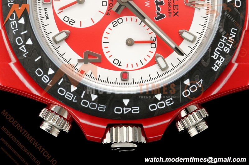 Rolex - Daytona 40mm DiW x KAKHA KALADZE Red Carbon Fiber FC/NY Red Dial DIWF DD4801