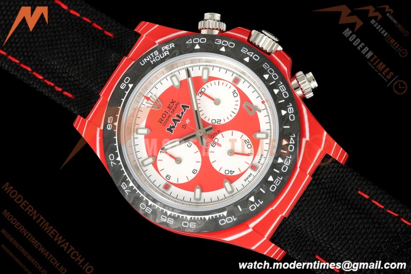 Rolex - Daytona 40mm DiW x KAKHA KALADZE Red Carbon Fiber FC/NY Red Dial DIWF DD4801