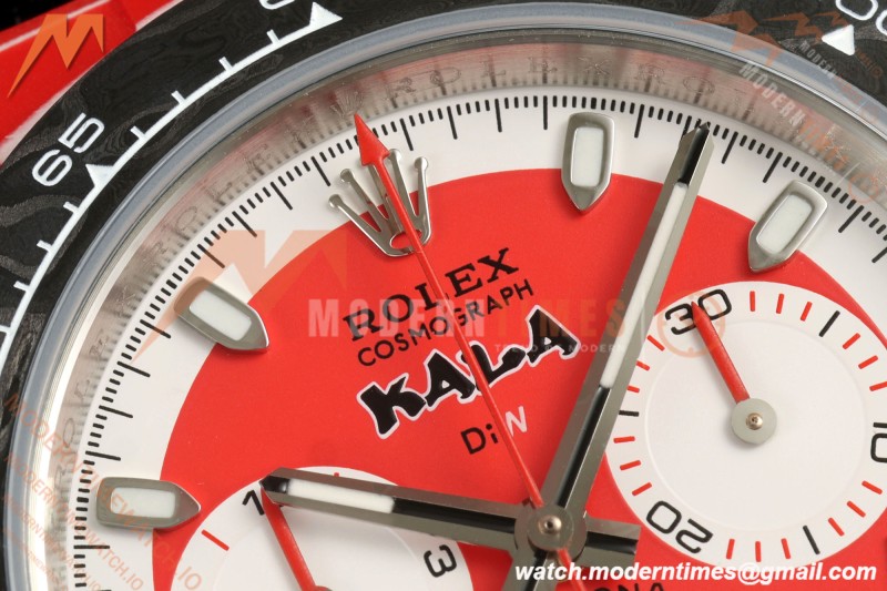 Rolex - Daytona 40mm DiW x KAKHA KALADZE Red Carbon Fiber FC/NY Red Dial DIWF DD4801