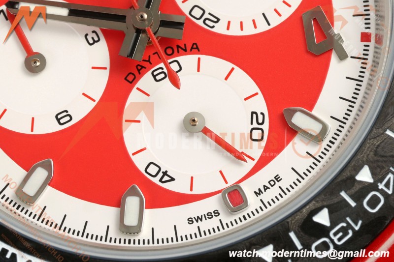 Rolex - Daytona 40mm DiW x KAKHA KALADZE Red Carbon Fiber FC/NY Red Dial DIWF DD4801