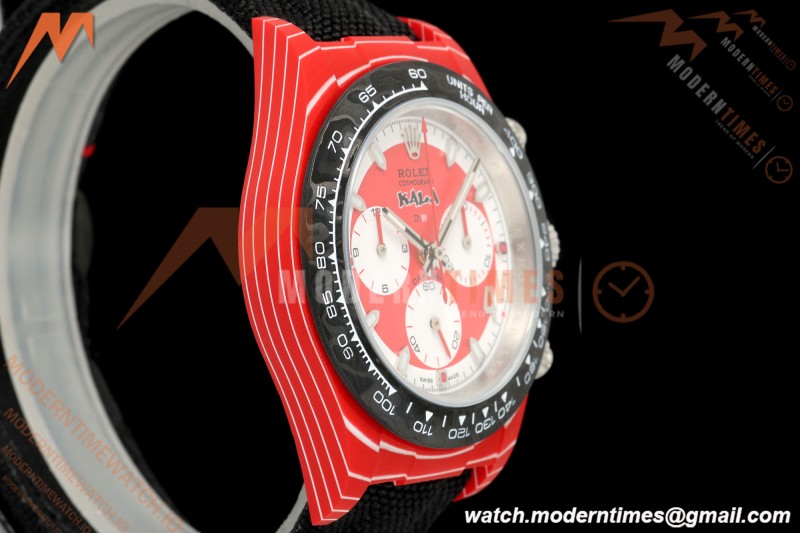 Rolex - Daytona 40mm DiW x KAKHA KALADZE Red Carbon Fiber FC/NY Red Dial DIWF DD4801