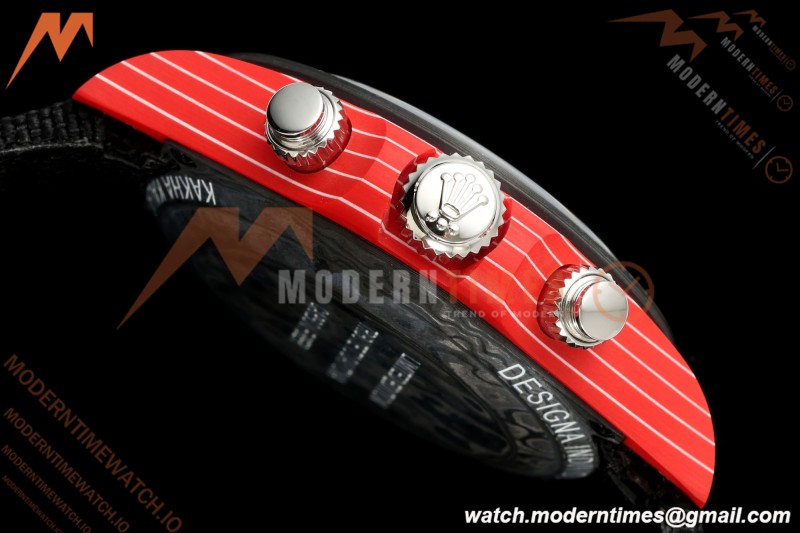 Rolex - Daytona 40mm DiW x KAKHA KALADZE Red Carbon Fiber FC/NY Red Dial DIWF DD4801