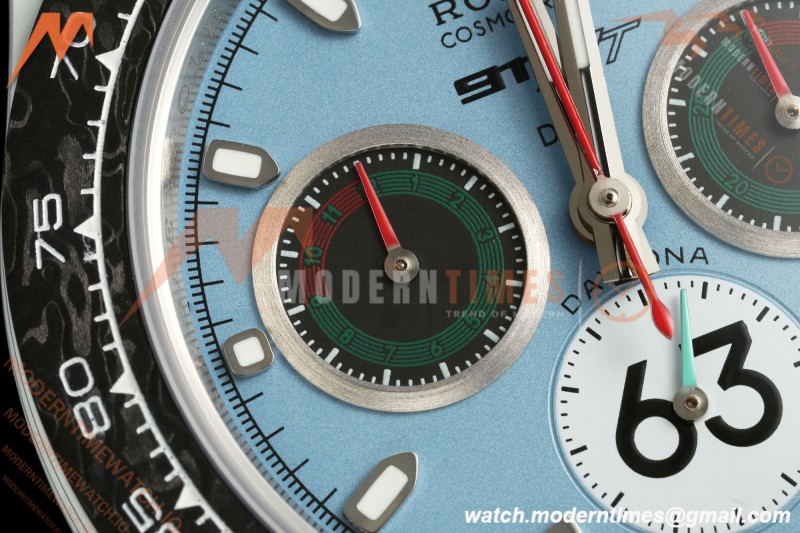 Rolex - Daytona 40mm DiW Porsche 911 S/T White Carbon Fiber FC/NY Blue Dial DIWF DD4801