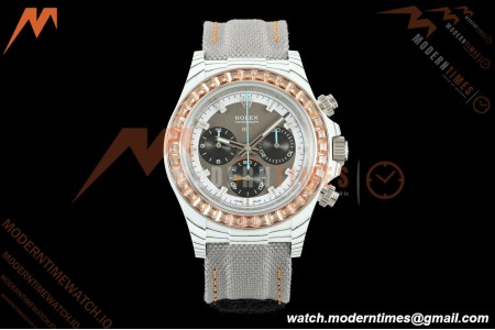 Rolex - Daytona 40mm DiW Dessert Eagle Rainbow White Carbon Fiber FC/DIA/NY Grey Dial DIWF DD4801