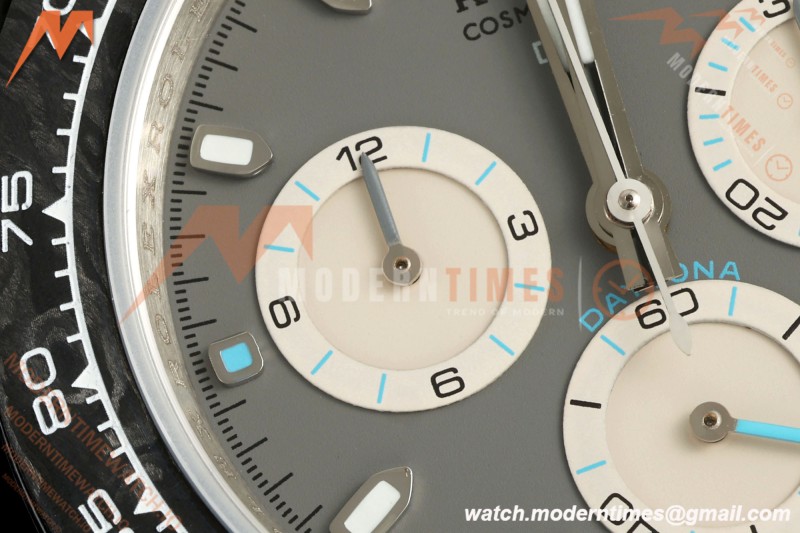 Rolex - Daytona 40mm DiW Ghost Racer Black Carbon Fiber FC/NY Grey Dial DIWF DD4801 | 롤렉스 - 데이토나 40mm DiW 고스트 레이서 블랙 카본 파이버 FC/NY 그레이 다이얼 DIWF DD4801