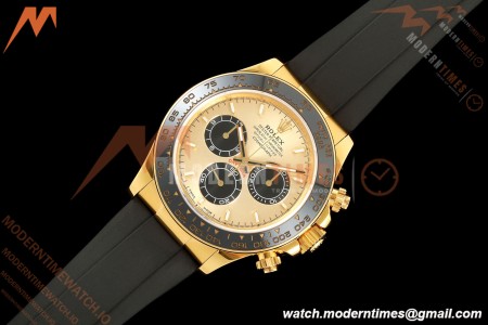 Rolex - Daytona 126518LN 40mm Gain Weight 904L Ceramic YG/RU Gold/Black TMF SH4131