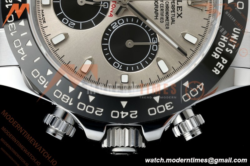 Rolex - Daytona 126519LN 40mm Gain Weight CER/WG/RU Gry/Blk/Stk TMF SH4131