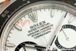 Rolex - Daytona 126500LN 40mm CER 904L SS/SS White Dial UFO UF4131 Free Sprung