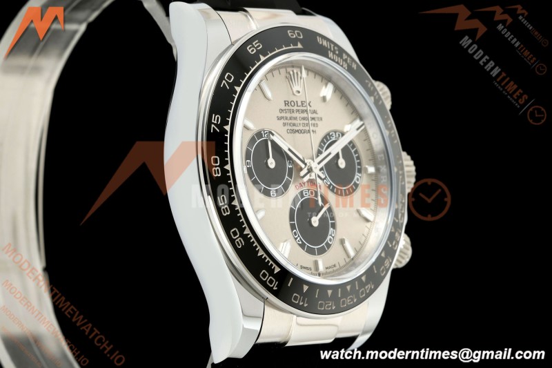 Rolex - Daytona 126519LN 40mm Gain Weight CER/WG/RU Gry/Blk/Stk ARF DD4131 | 롤렉스 - 데이토나 126519LN 40mm 게인 웨이트 CER/WG/RU 그레이/블랙/스틸 ARF DD4131
