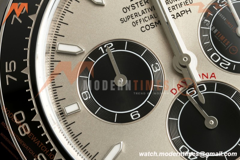 Rolex - Daytona 126519LN 40mm Gain Weight CER/WG/RU Gry/Blk/Stk ARF DD4131 | 롤렉스 - 데이토나 126519LN 40mm 게인 웨이트 CER/WG/RU 그레이/블랙/스틸 ARF DD4131