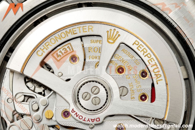 Rolex - Daytona 126500LN 40mm CER 904L SS/SS Black Dial UFO UF4131 Free Sprung | 롤렉스 - 데이토나 126500LN 40mm CER 904L SS/SS 블랙 다이얼 UFO UF4131 프리 스프링
