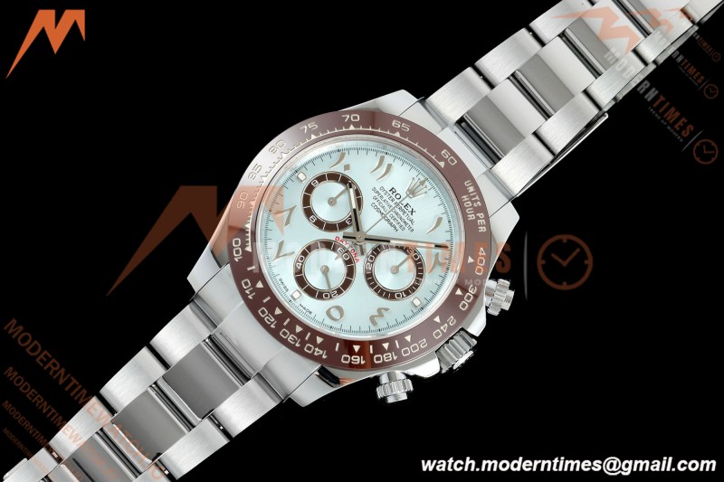 Rolex - Daytona 116506 Tungsten Gain Weight Brn CER/SS I-Blu/Arab 3CF V2 SH4130