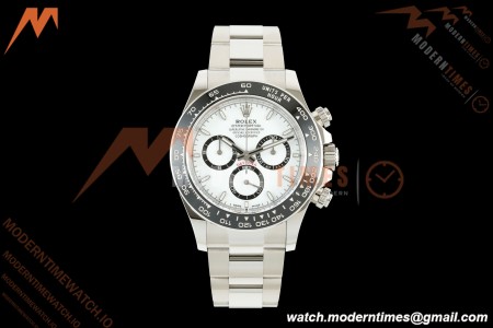 Rolex - Daytona 126500LN 40mm CER 904L SS/SS White Clean Plus DD4131 | 롤렉스 - 데이토나 126500LN 40mm CER 904L SS/SS 화이트 클린 플러스 DD4131