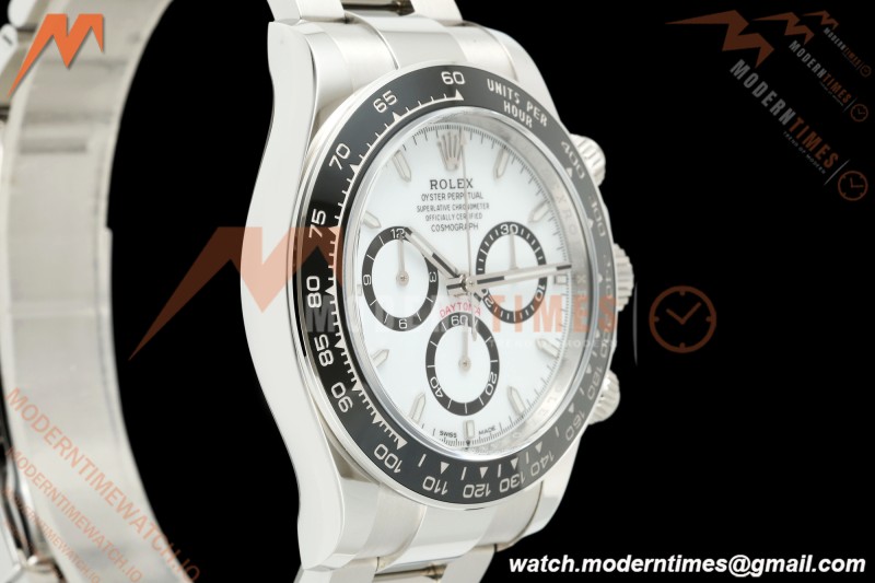 Rolex - Daytona 126500LN 40mm CER 904L SS/SS White Clean Plus DD4131