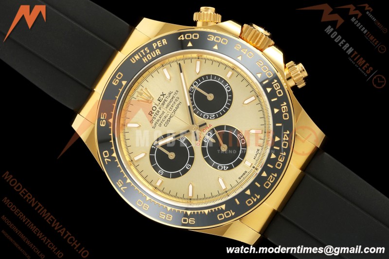 Rolex - Daytona 126518LN 40mm Gain Weight CER/YG/RU Gold/Blk/Stk ARF DD4131