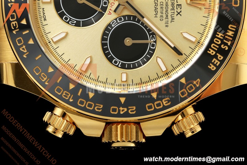 Rolex - Daytona 126518LN 40mm Gain Weight CER/YG/RU Gold/Blk/Stk ARF DD4131