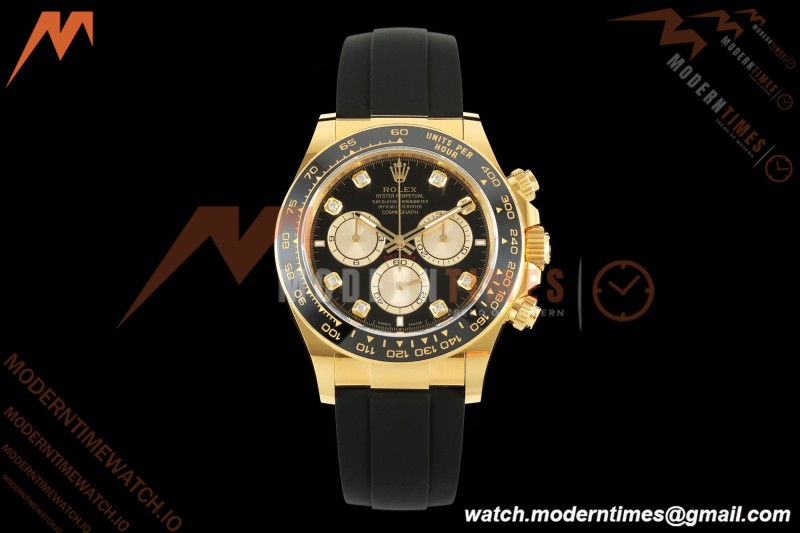 Rolex - Daytona 126518LN 40mm Gain Weight CER/YG/RU Blk/Gold/Dia ARF DD4131