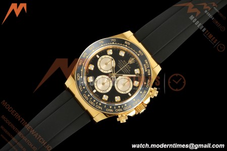 Rolex - Daytona 126518LN 40mm Gain Weight CER/YG/RU Blk/Gold/Dia ARF DD4131