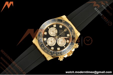 Rolex - Daytona 126518LN 40mm Gain Weight CER/YG/RU Blk/Gold/Dia ARF DD4131 | 롤렉스 - 데이토나 126518LN 40mm 게인 웨이트 CER/YG/RU 블랙/골드/직경 ARF DD4131