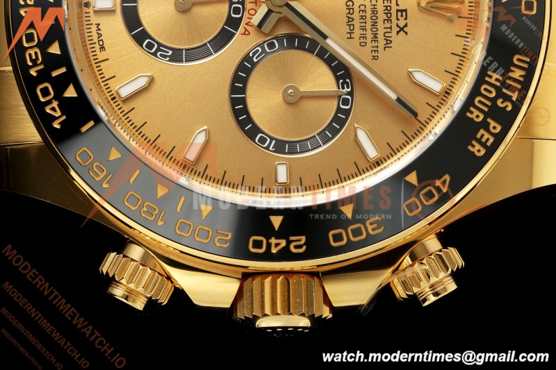 Rolex - Daytona 126518LN 40mm Gain Weight CER/YG/RU Gold/Gold/Stk ARF DD4131 | 롤렉스 - 데이토나 126518LN 40mm 게인 웨이트 CER/YG/RU 골드/골드/Stk ARF DD4131
