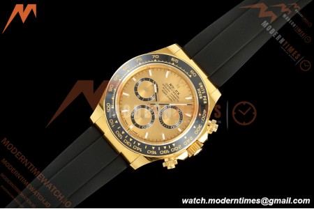 Rolex - Daytona 126518LN 40mm Gain Weight CER/YG/RU Gold/Gold/Stk ARF DD4131 | 롤렉스 - 데이토나 126518LN 40mm 게인 웨이트 CER/YG/RU 골드/골드/Stk ARF DD4131